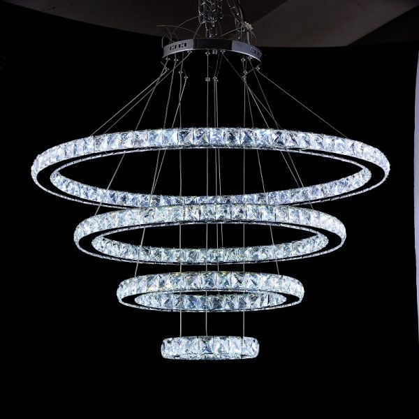 Crystal ceiling light