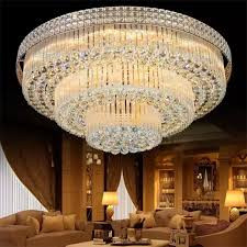 Crystal ceiling light